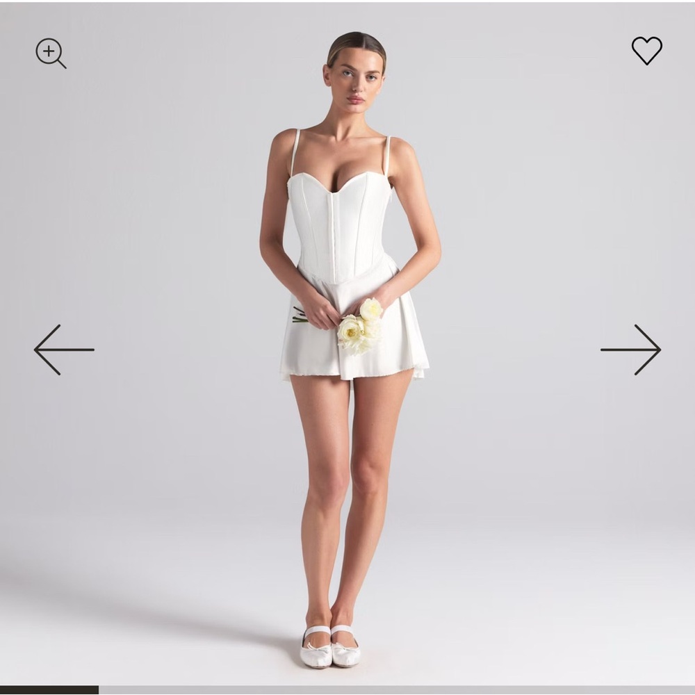 SKIMS White Wedding Dress